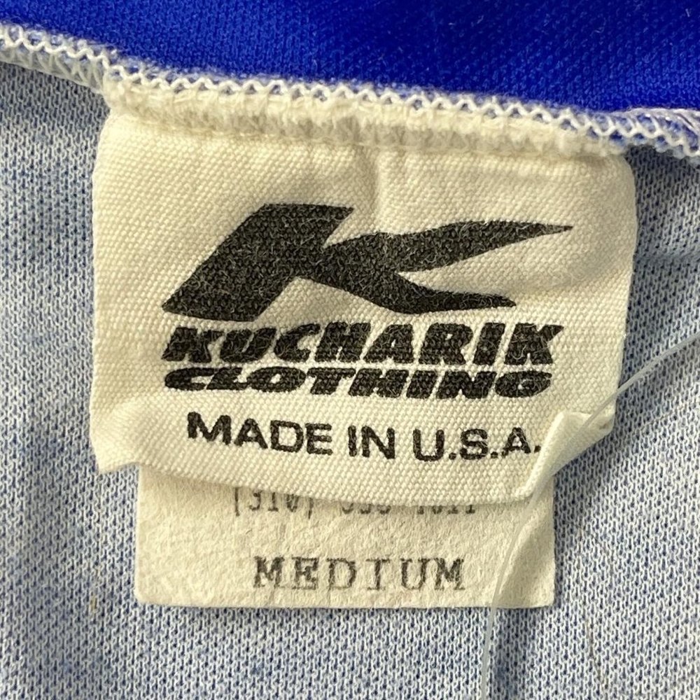 USA Stars America Patriotic Kucharik 1/2 Zip M Cycling Jersey Medium Mens 40x26 - Picture 7 of 9